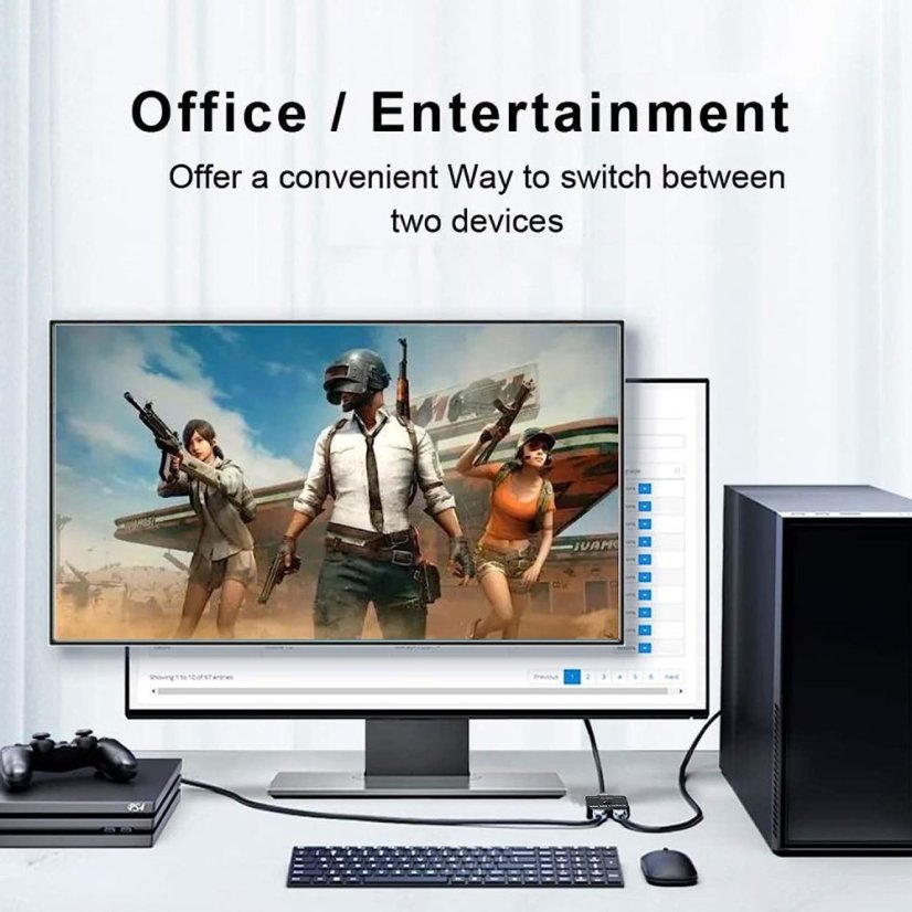 HDMI Switch 2x1, 4K/UHD