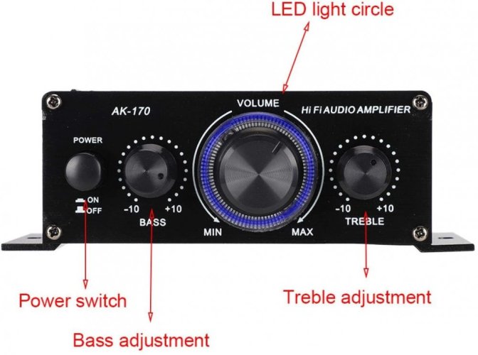 AK170 Hi-Fi Zesilovač 2x20W