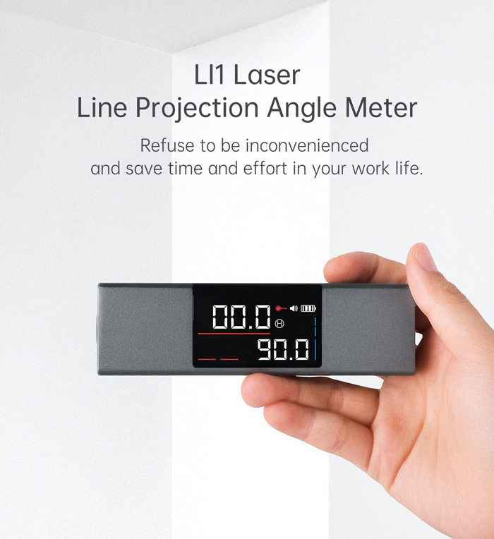 LI1 Digital Inclinometer with Laser Level - Accurate Angle Measurement
