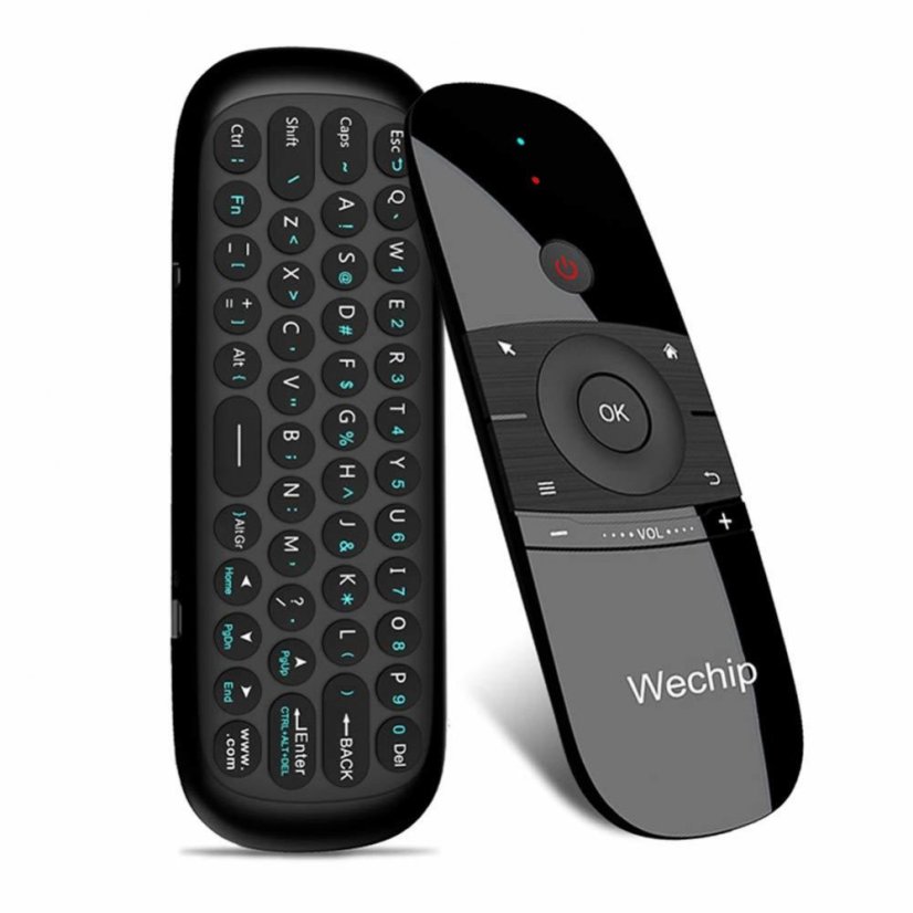 W1 Air Mouse - Universal Remote Control with Keyboard 2.4GHz USB