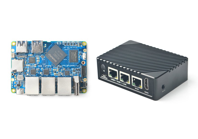 NanoPi R5S Router 4GB RAM, 64GB Storage