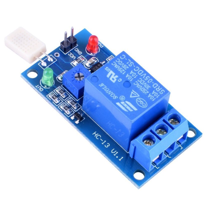 HC-13 Modul senzoru vlhkosti HR202 s relé 10A