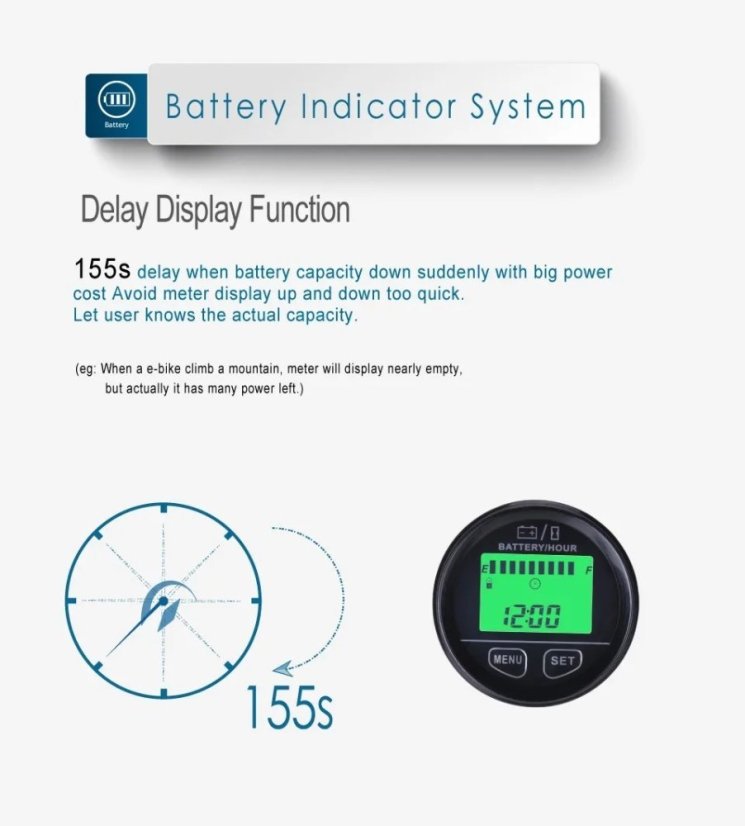 RL-BI012 Digital Battery Status Indicator