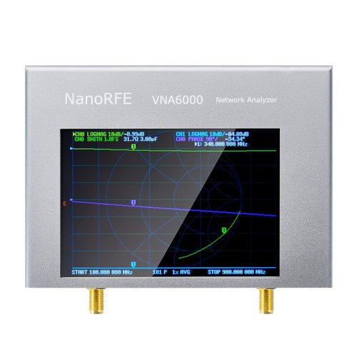 NanoRFE VNA6000 6GHz přenosný vektorový síťový analyzátor