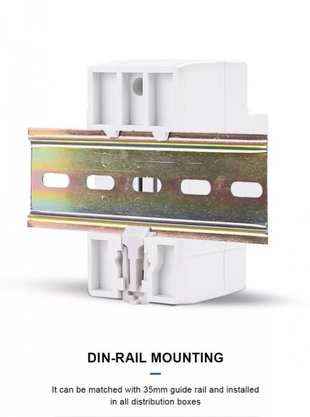 Relé TVPS1-63C pro přepěťovou ochranu, DIN