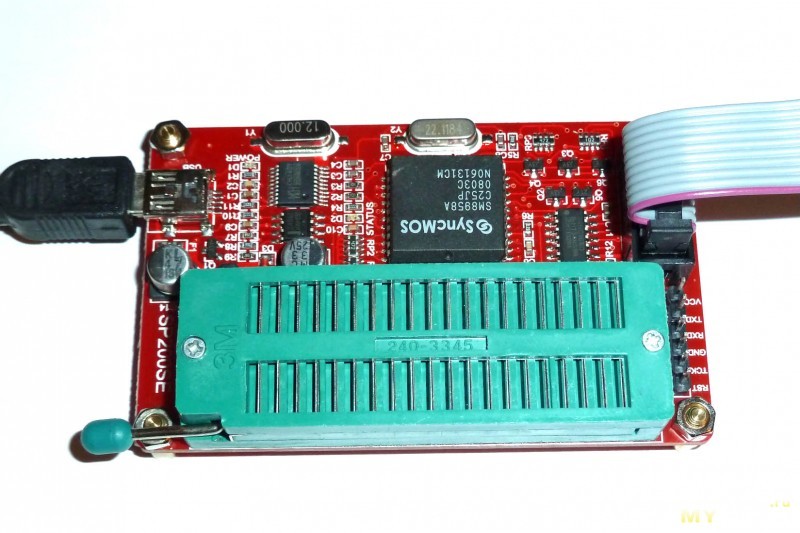 Programátor SP200S/SP200SE USB pro ATMEL/MICROCHIP/SST/ST/WINBOND