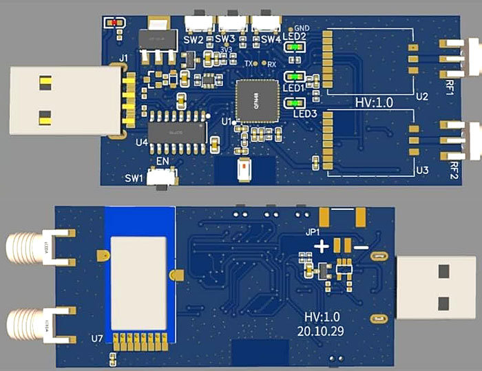 Evil Crow RF V2 - Radiofrekvenční Testovací Přístroj