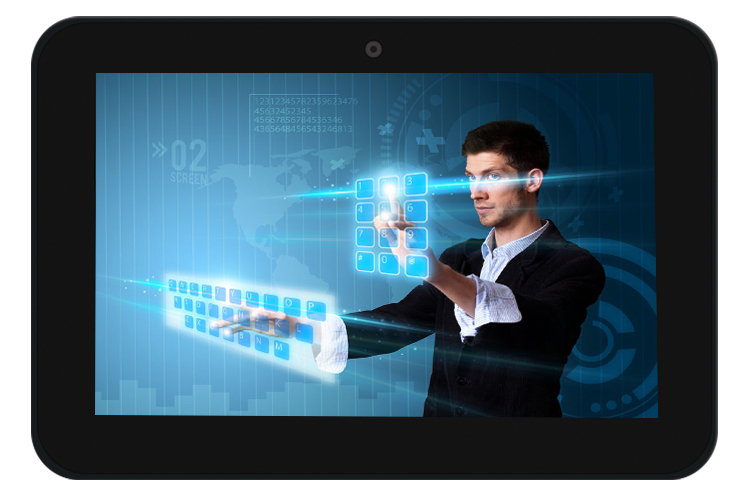 8" řada WF  8, průmyslový Android tablet, dotyk, PoE a VESA - Model: WF8388T