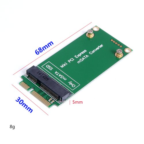 Adaptér 52pin mSATA do mPCI-e