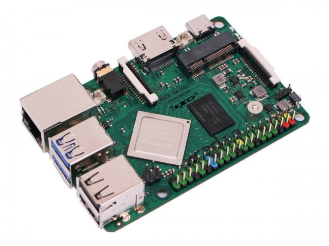 ROCK3 Model A - Výkonný jednodeskový počítač s RK3568, 4GB RAM