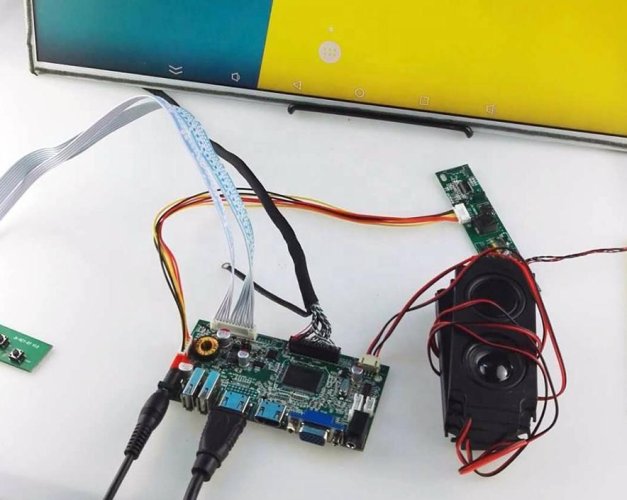 JX-V59-2UHV V95 Řídící Deska pro TFT LCD Displeje