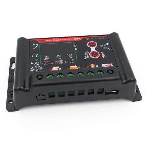 Originální solární PWM regulátor WINCONG SL02B 12V/24V