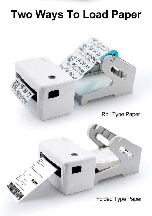 H400B 110mm USB+BT termální tiskárna štítků