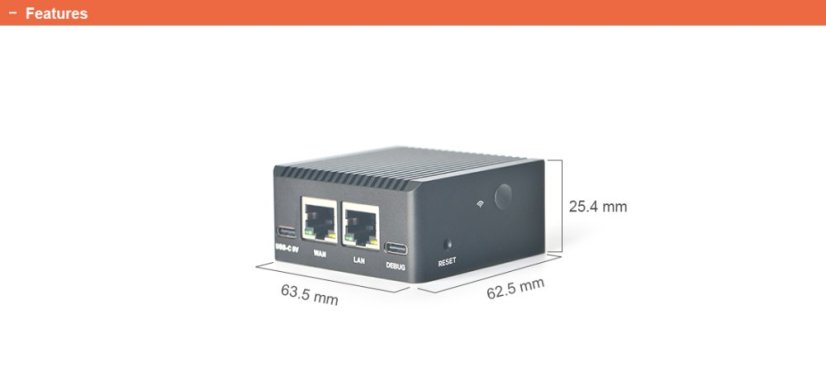 NanoPi R2S Plus Combo w/ krabicí