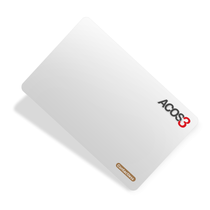 ACOS3 microprocessor card