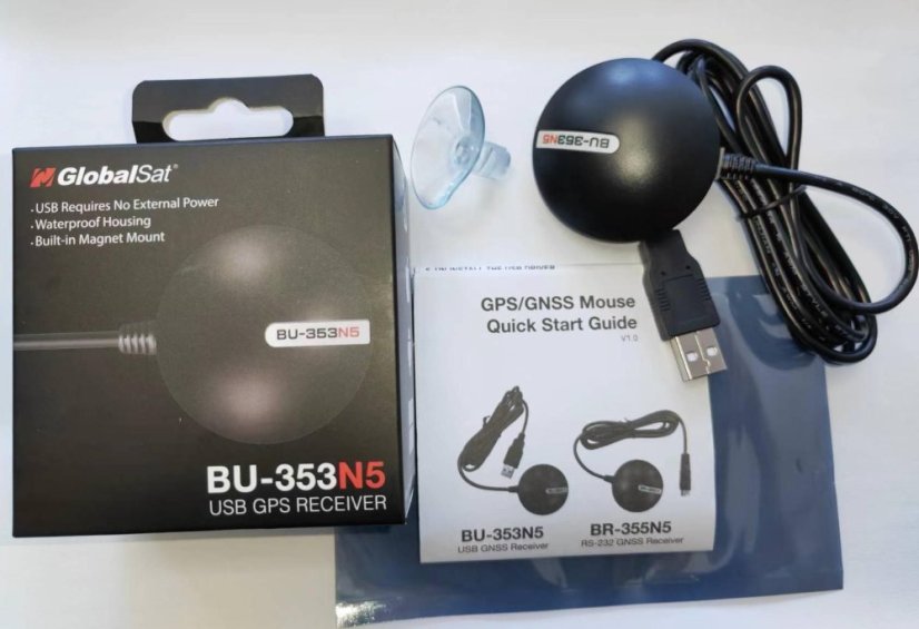 BU-353N5 USB GPS přijímač G-MOUSE
