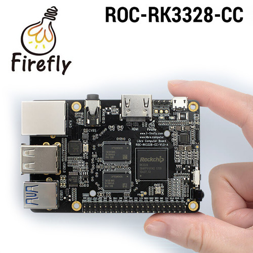 ROC-RK3328-CC Renegade - Ultra-kompaktní open-source základní deska
