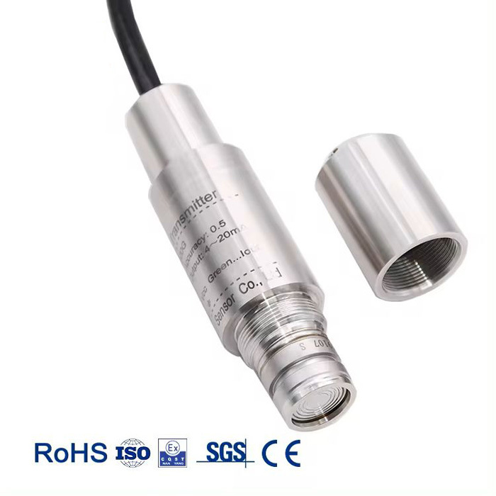 Průmyslová hydrostatická hladinová sonda CYB3120 4-20mA - Hloubka měření, kabel: 0-3m, 10m