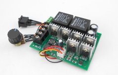 PWM DC 10V-50V 40A - Regulátor otáček pro stejnosměrné motory