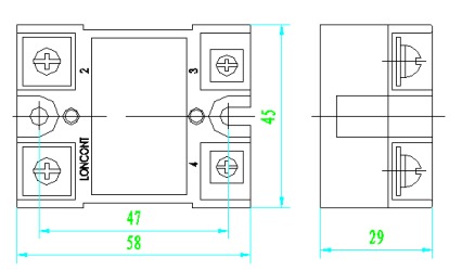 Jednofázový solid state AC regulátor napětí 220V