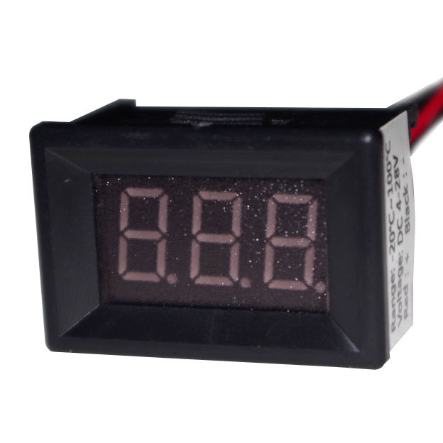 C18B20 0.36" Digitální Termometr Modulo pro DS18B20 Senzor - Barva: Červená