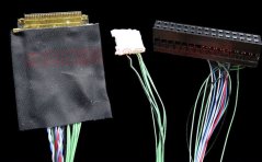 I-PEX 20472-030T 30pin 1ch 6bit LVDS Kábel 270mm