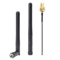 3dBi, 11cm, všesmerová WiFi anténa, IPEX