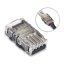 50pcs 4-pin Connector for 10mm LED RGB Epoxy Strip 5050