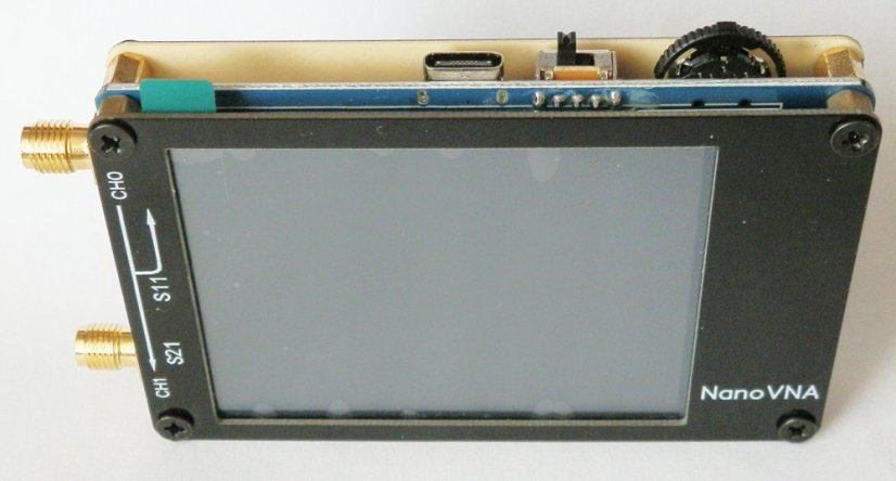 NanoVNA 50kHz-900MHz - Přenosný vektorový síťový analyzátor