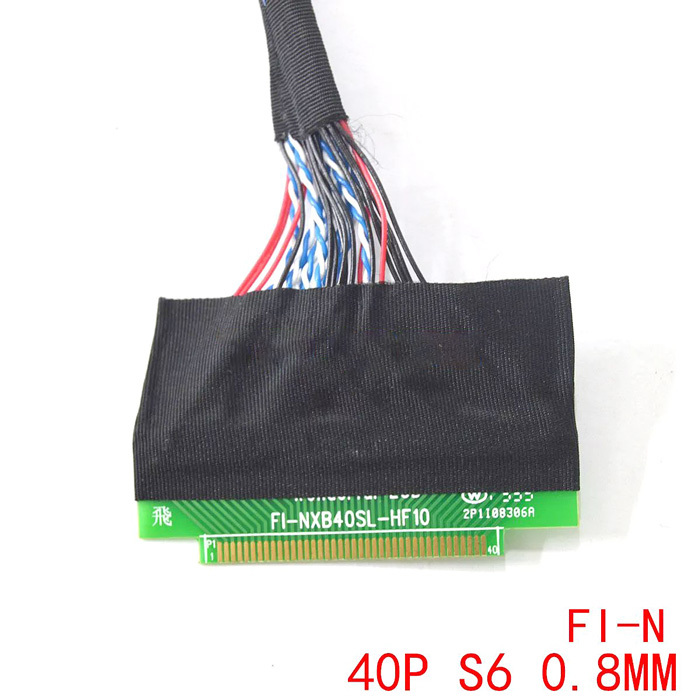 FI-NXB40SL-HF10 1ch LVDS Kabel 30cm, 6bit, 0.8mm Pitch