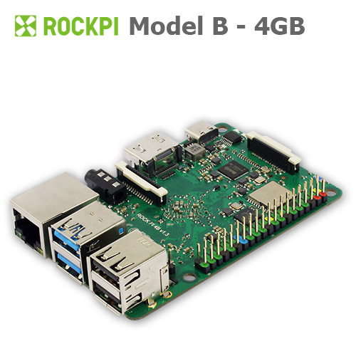 Rock Pi Model B - Jednodeskový počítač s vysokým výkonem