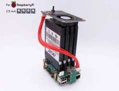 Rock Pi 4 SATA NAS HAT Top Board - rozšírenie pre NAS