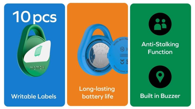 Momax Pinpop Lite Find My Locator