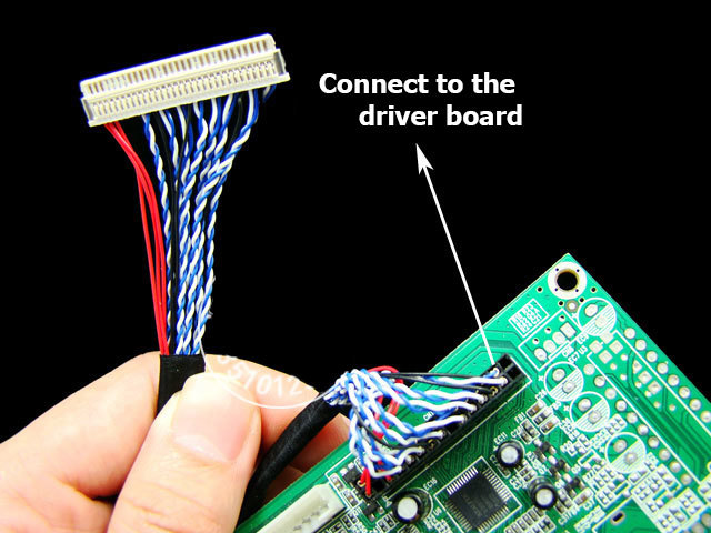 Kabel LVDS FIX-30pin 2ch 8bit 250mm