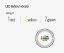 Digital Battery Status Indicator RL-BI002 for 12V, 24V, 36V, 48V, and 72V