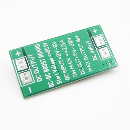 Miniaturní DC/DC step-up měnič 2V-6.5V na 12V
