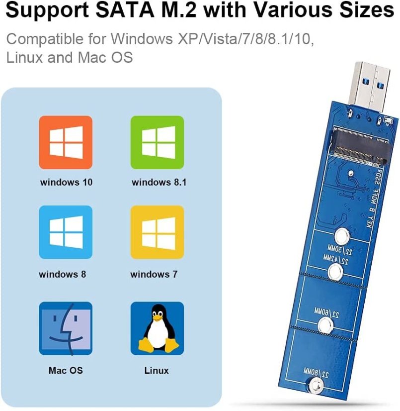 M.2 to USB 3.0 Adapter