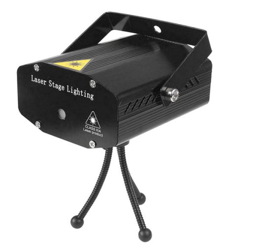 LE01 Disco Laser – Mini Laserový Projektor Světlo (Zelený + Červený)