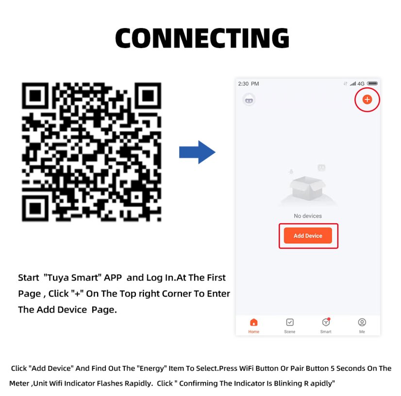 Inteligentní přepěťová a podpěťová ochrana TVPS1-63T s WiFi