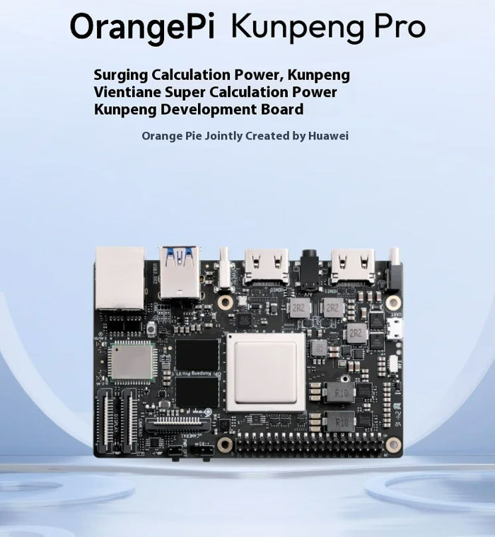 Orange Pi Kunpeng Pro s Krytem - Vývojová Deska s AI