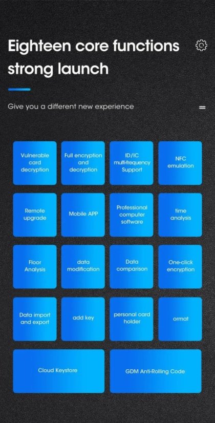 iCopy X100 - Ruční čtečka RFID čipů a karet