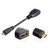 HDMI na micro HDMI 10cm kabel adaptér