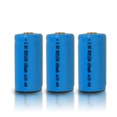 UltraFire 650mAh 3.7V 16340 NCR Li-ion