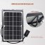 Mobile solar panel with USB charger