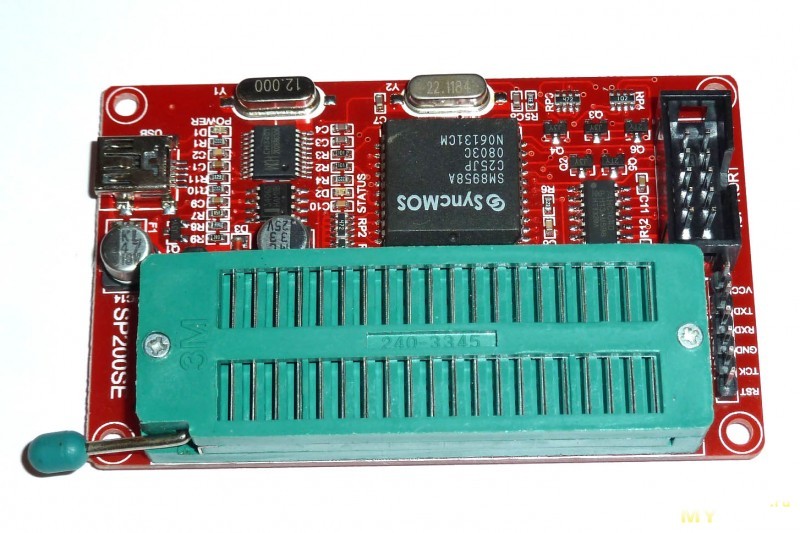 Programátor SP200S/SP200SE USB pro ATMEL/MICROCHIP/SST/ST/WINBOND