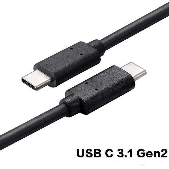 USB-C Kabel 3.1 Gen 2, 5A, 100W, 10Gbit/s, 1.8m