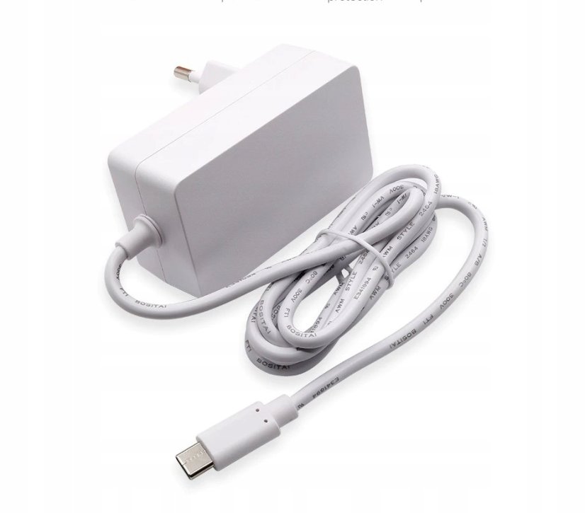 XSG-0504000HEU USB-C adaptér 5V, 4A - Bílý