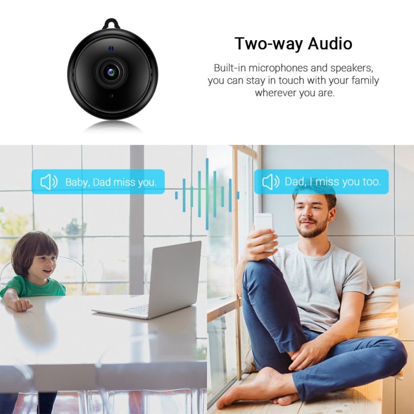 V380 Mini WiFi IP Kamera