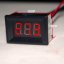 C18B20 0.36" Digitální Termometr Modulo pro DS18B20 Senzor - Barva: Červená