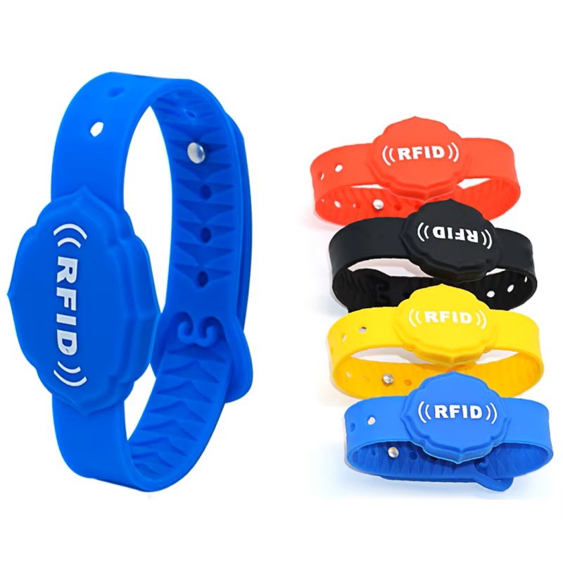 RFID Silicone Wristband 13.56MHz – MIFARE 1K CUID, Modifiable UID